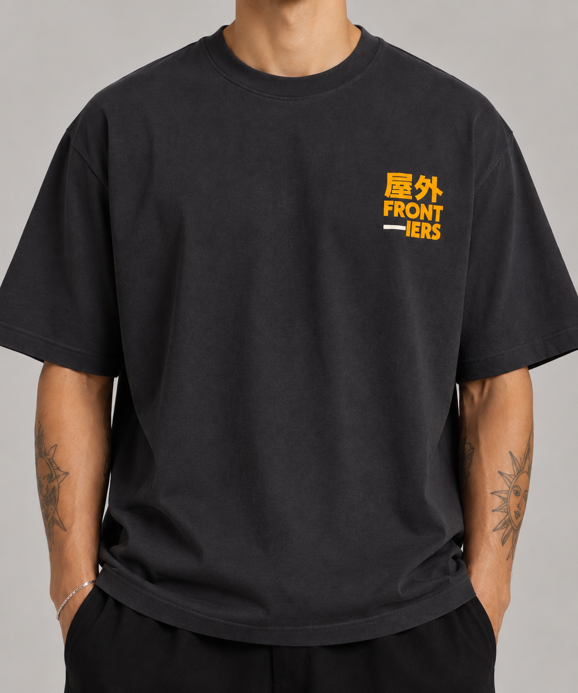 ZARA Inspired Drop Shoulder Heavyweight T-Shirts | 2 Designs