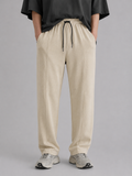 Beige Zara Relaxed Fit Interlock Trouser