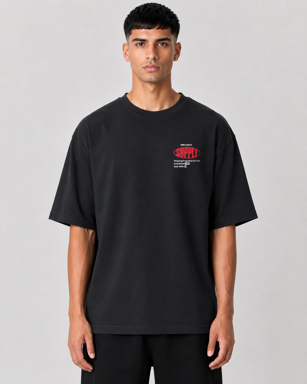 Bershka Worldwide Supply Oversized Tee (2 Colours)