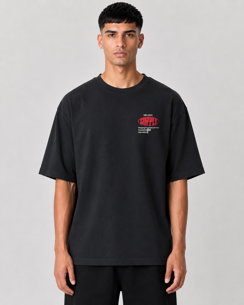 Bershka Worldwide Supply Oversized Tee (2 Colours)