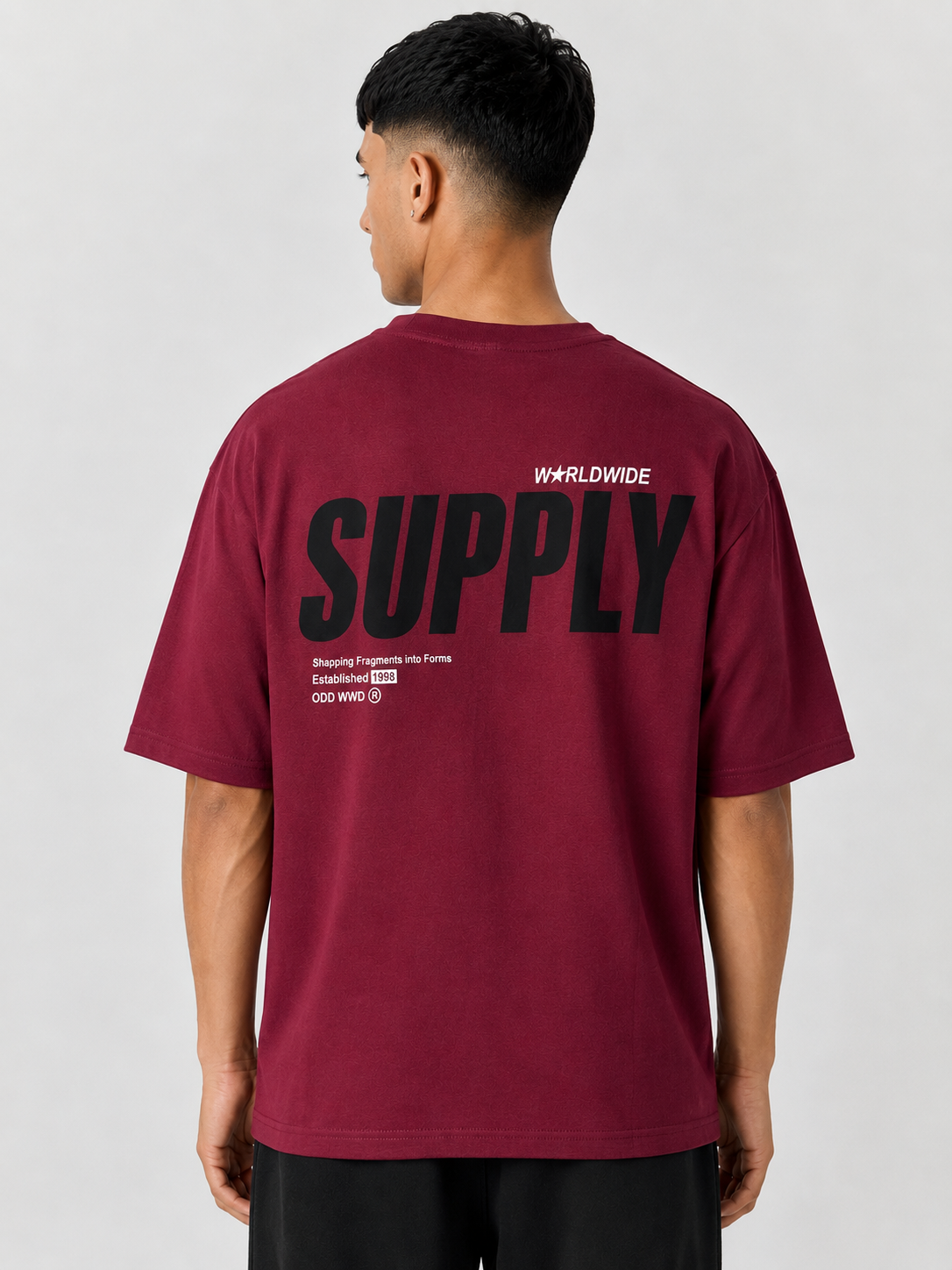 Bershka Worldwide Supply Oversized Tee (2 Colours)