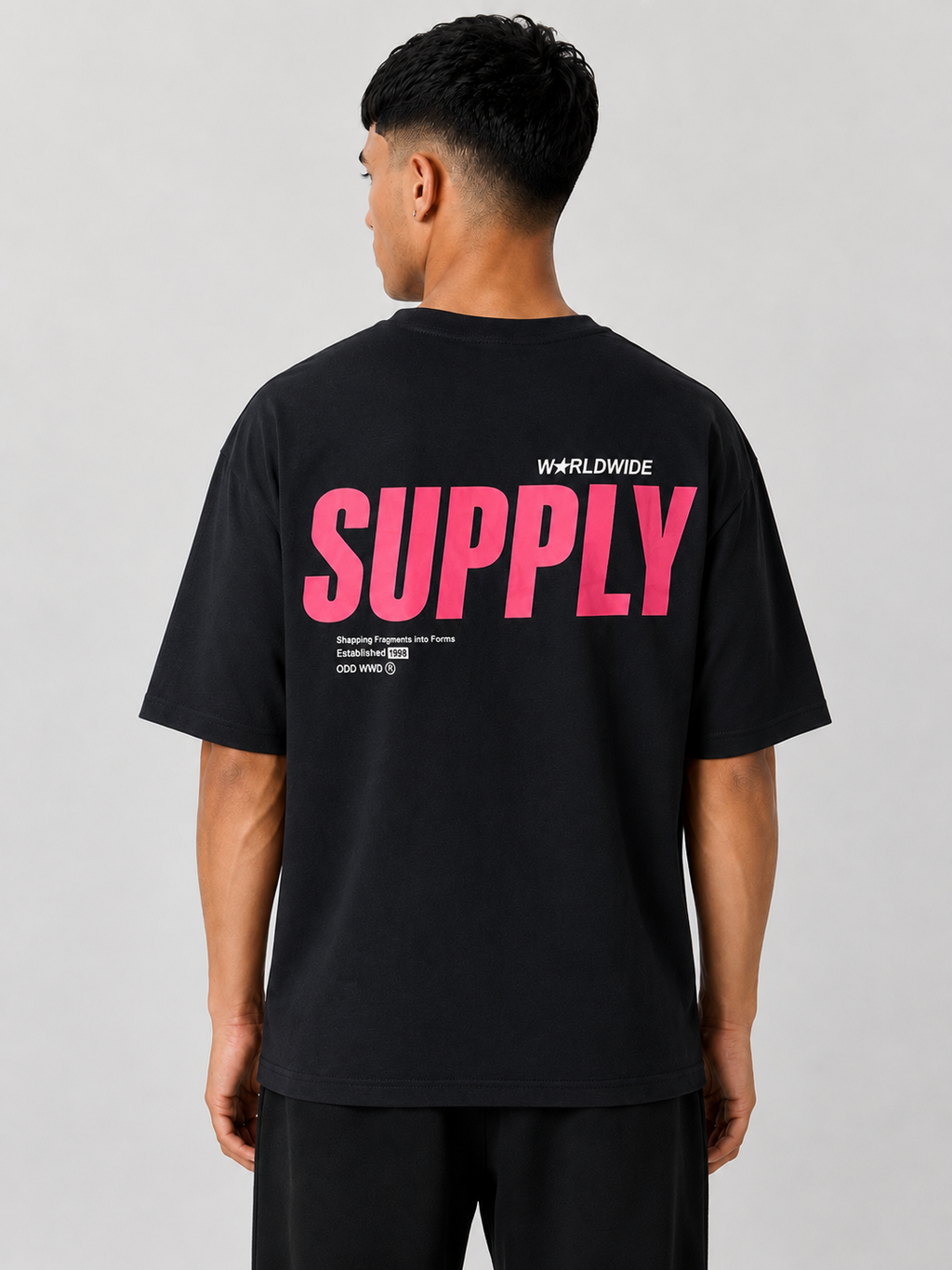 Bershka Worldwide Supply Oversized Tee (2 Colours)