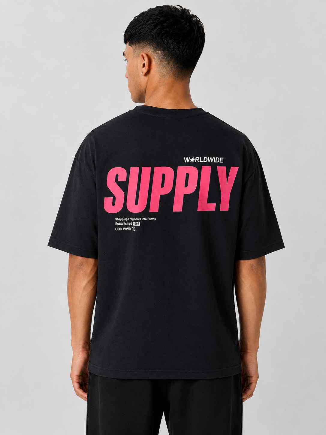 Bershka Worldwide Supply Oversized Tee (2 Colours)