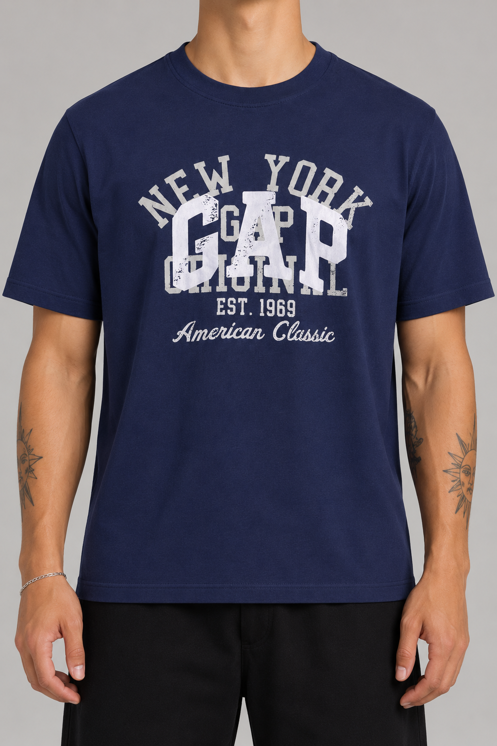 GAP Relaxed Fit T-Shirt  | 100% Export Leftover Quality